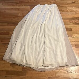 Lulus White Skirt